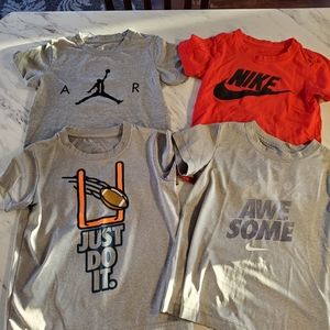 Lot boys Nike t-shirts